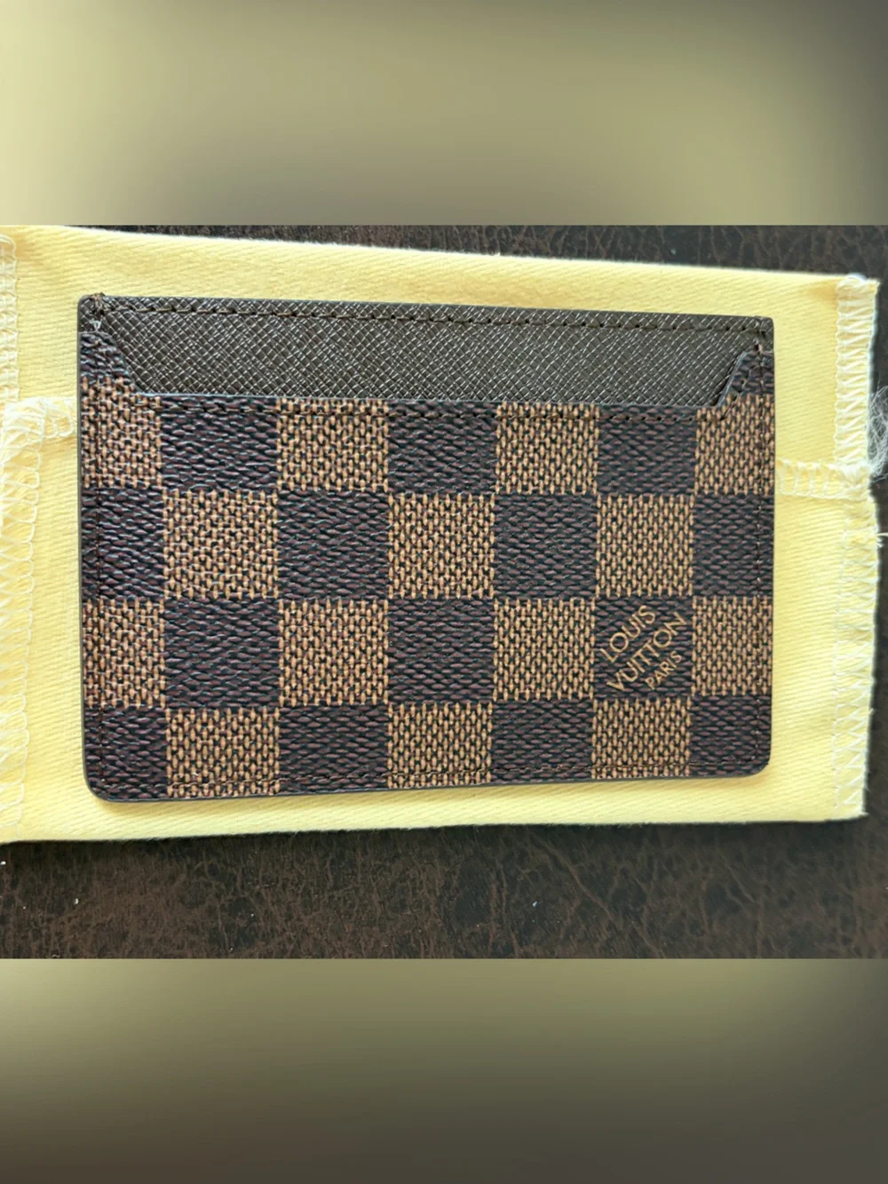 Monogram Canvas Card Holder New